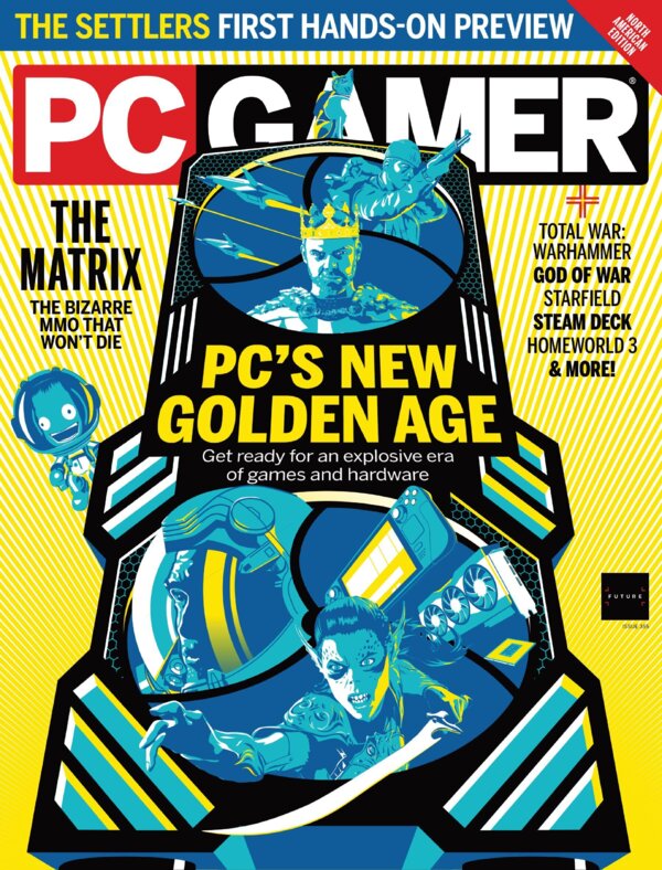 PC Gamer USA   Issue 355, April 2022 cover
